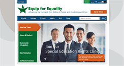 Desktop Screenshot of equipforequality.org